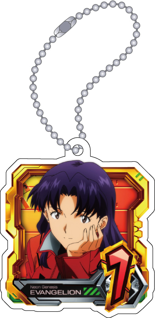 エヴァンゲリオン_アクリルキーホルダー／通常図柄（ミサト）