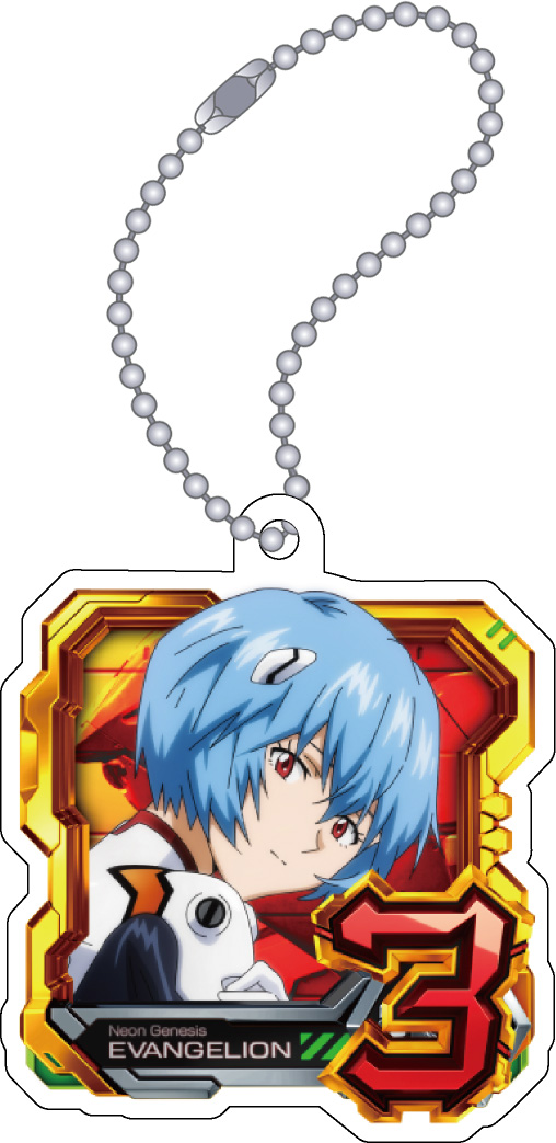 エヴァンゲリオン_アクリルキーホルダー／通常図柄（レイ）