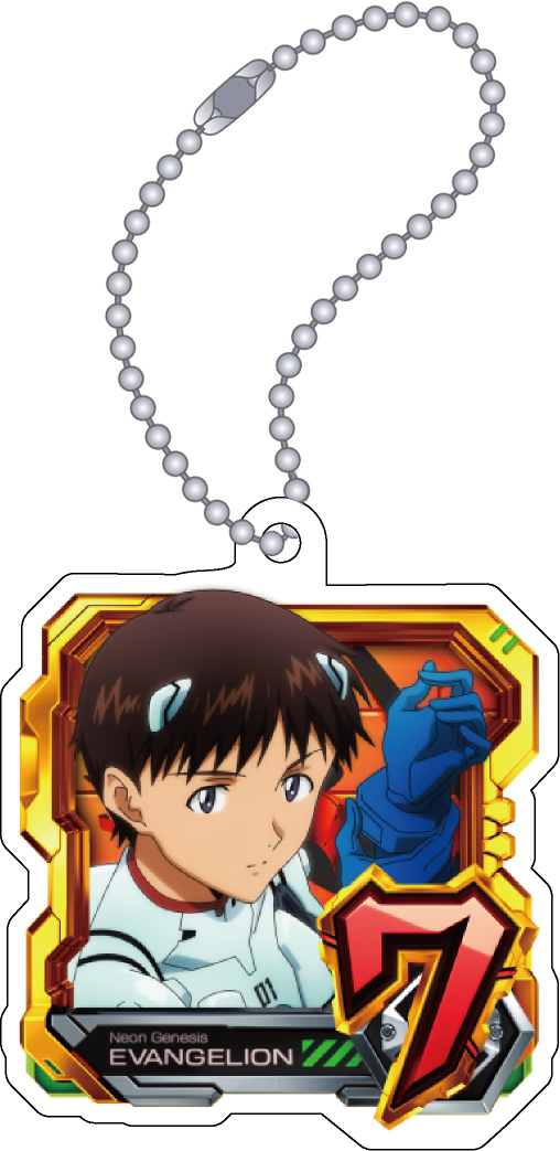 エヴァンゲリオン_アクリルキーホルダー／通常図柄（シンジ）