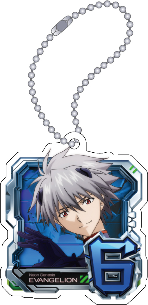 エヴァンゲリオン_アクリルキーホルダー／通常図柄（カヲル）