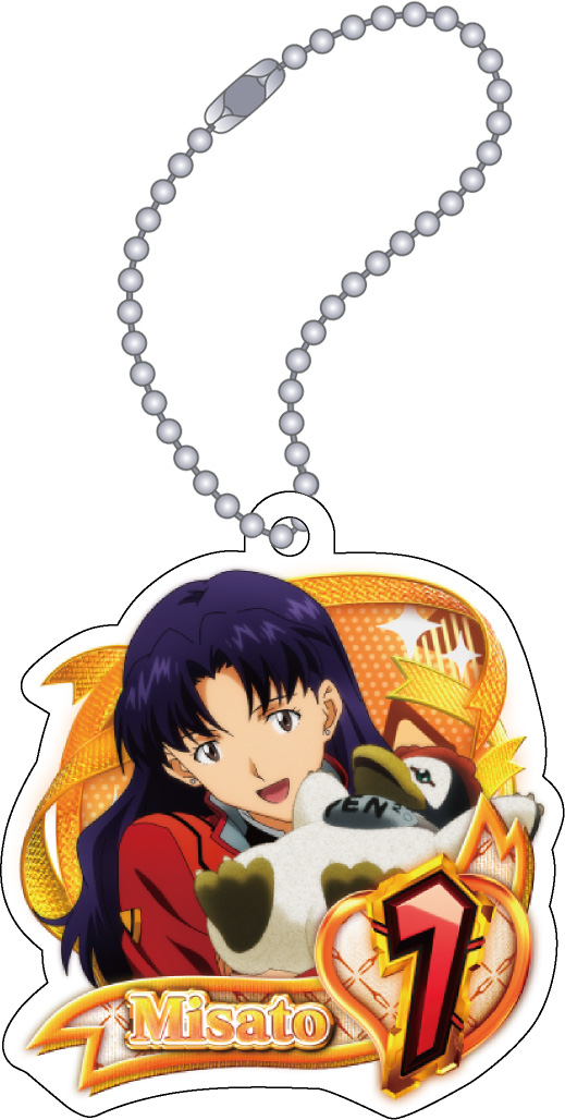 エヴァンゲリオン_アクリルキーホルダー／特殊ステージ図柄（ミサト）