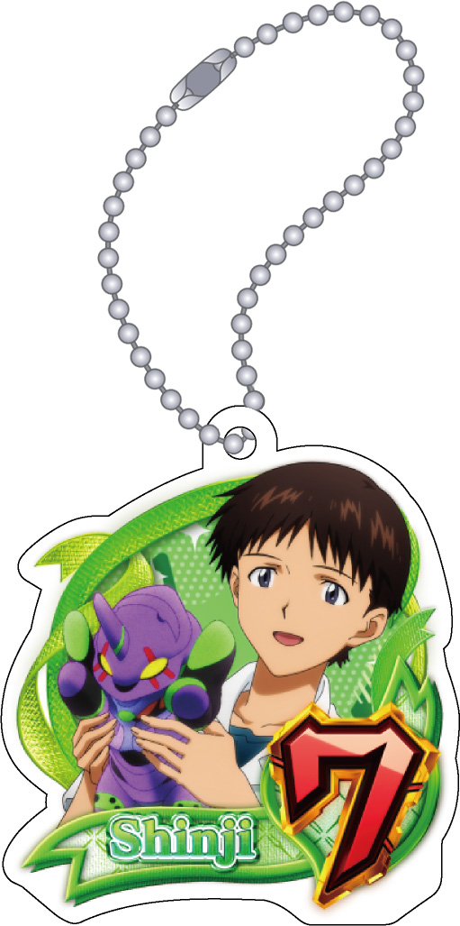 エヴァンゲリオン_アクリルキーホルダー／特殊ステージ図柄（シンジ）