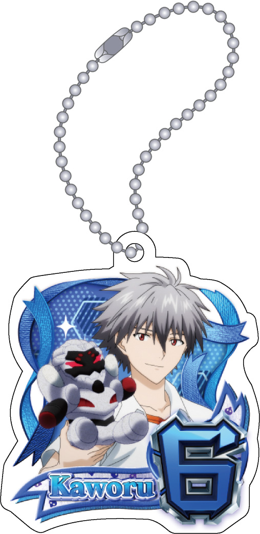 エヴァンゲリオン_アクリルキーホルダー／特殊ステージ図柄（カヲル）