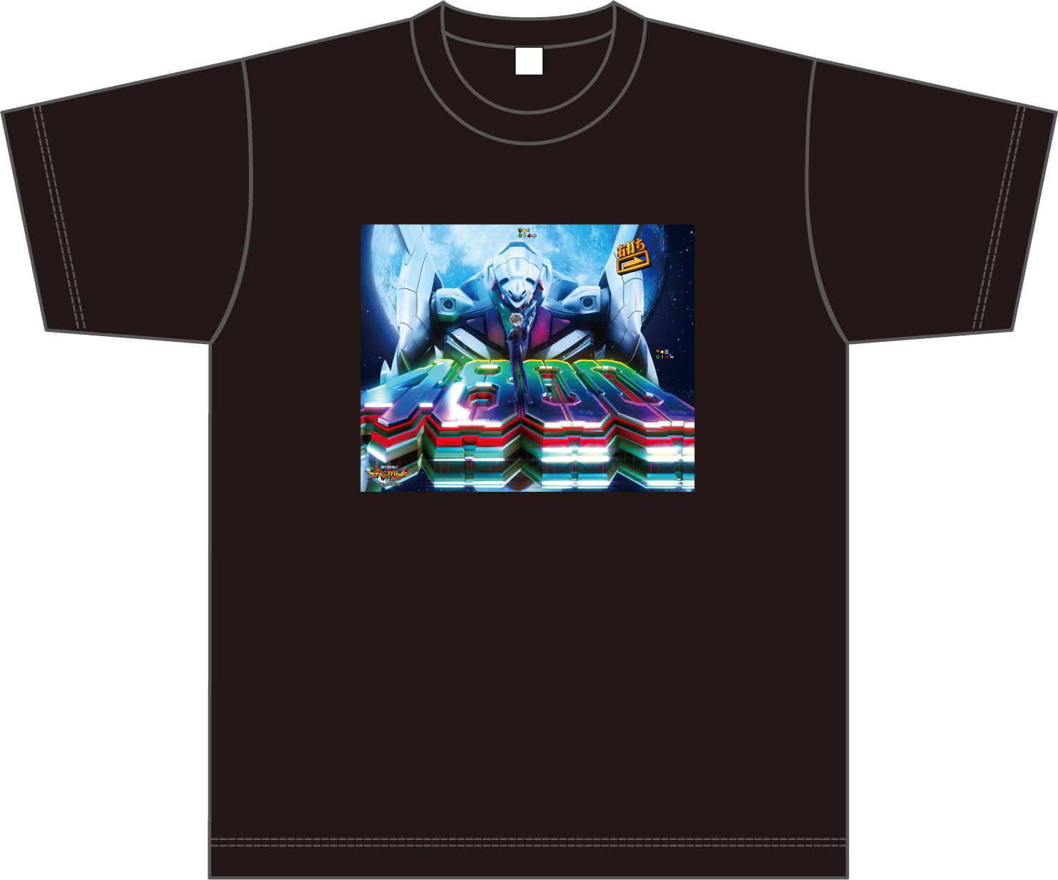 エヴァンゲリオン_(フリーサイズ)_Tシャツ／黒　4800