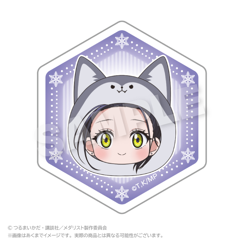 メダリスト_まるめいつアクリルクリップ 狼嵜 光