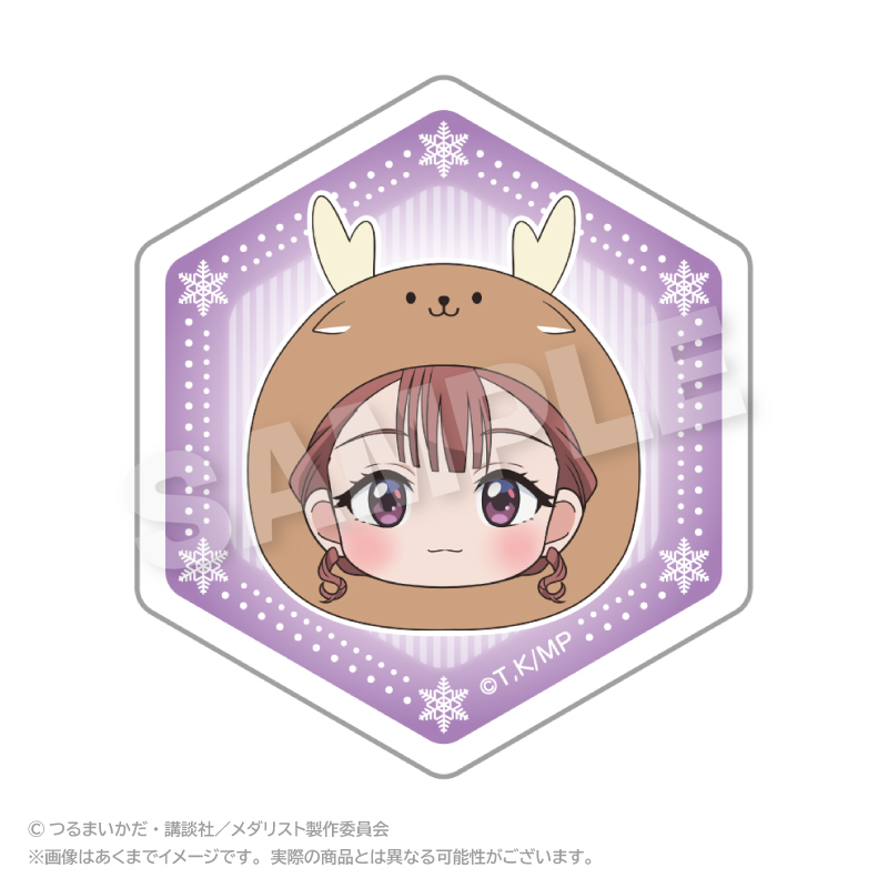 メダリスト_まるめいつアクリルクリップ 鹿本すず