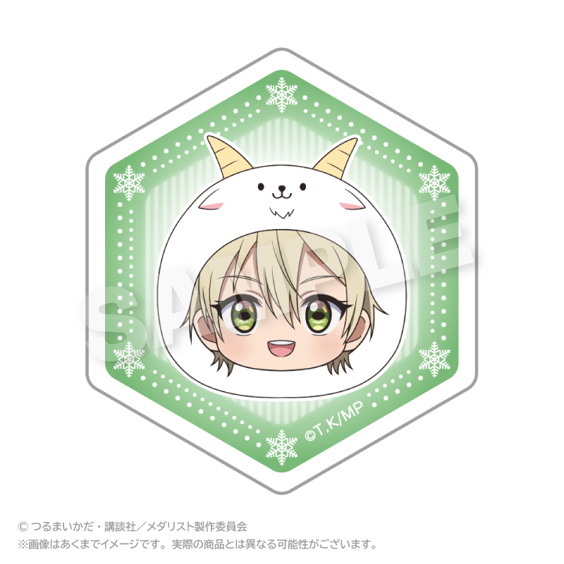 メダリスト_まるめいつアクリルクリップ 八木夕凪