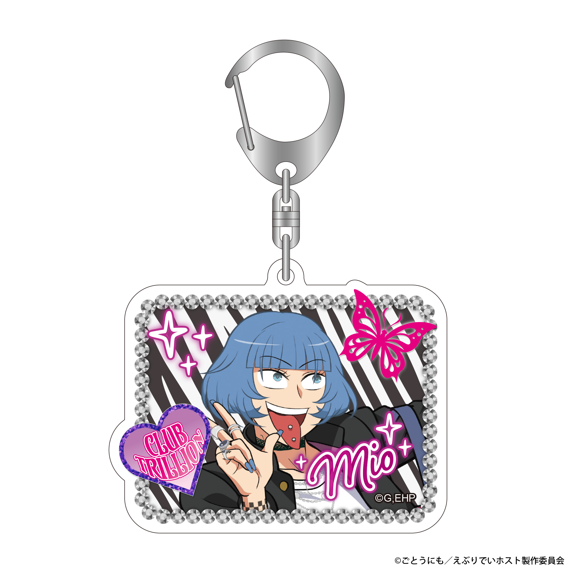 えぶりでいホスト_アクリルキーホルダー　ミオ