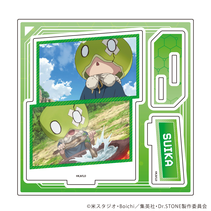 Dr.STONE_アクリルスタンドプレート13/スイカ(場面写イラスト)