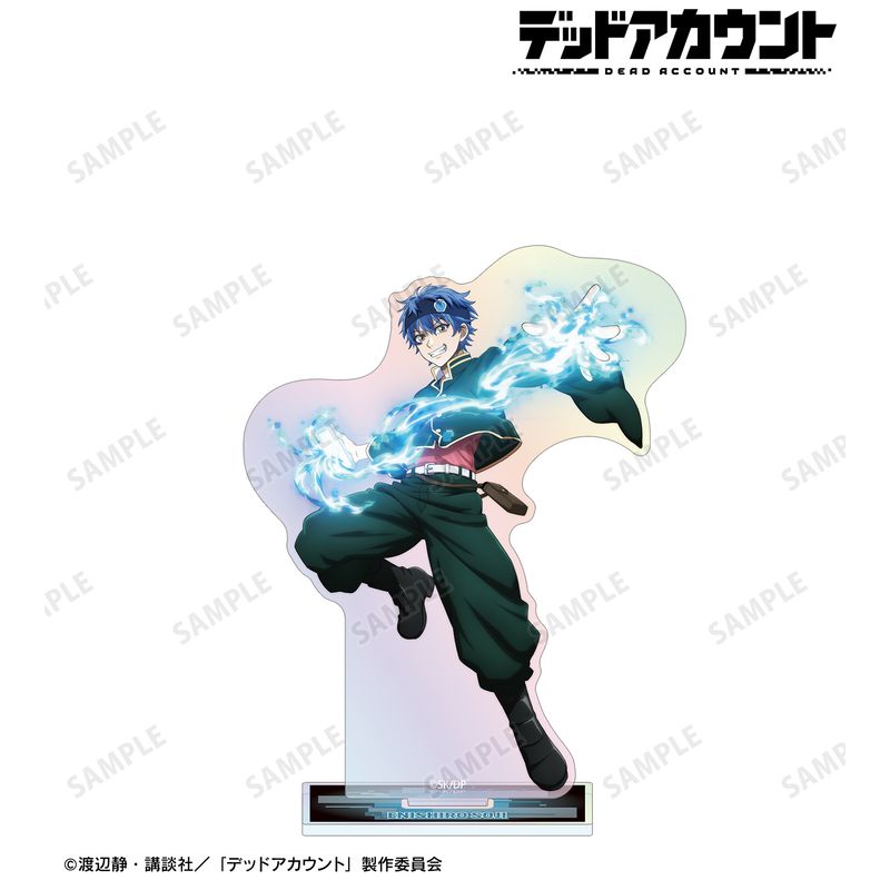 縁城蒼吏 デッドアカウント Suit アクリルスタンド 缶バッジ 特典カード デッドアカウント_縁城 蒼吏 オーロラアクリルスタンド | デッド