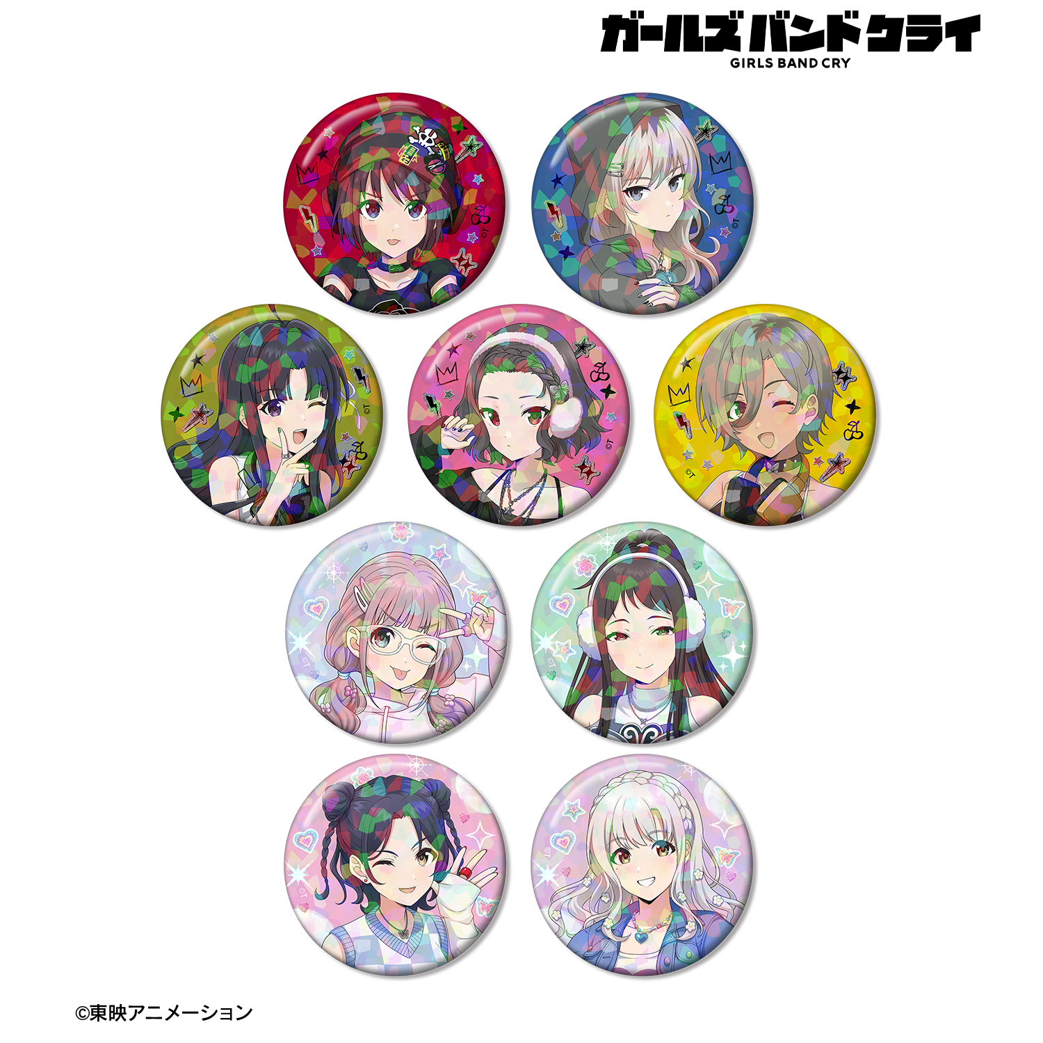 ガールズバンドクライ_描き下ろし Y2Kファッションver. トレーディング