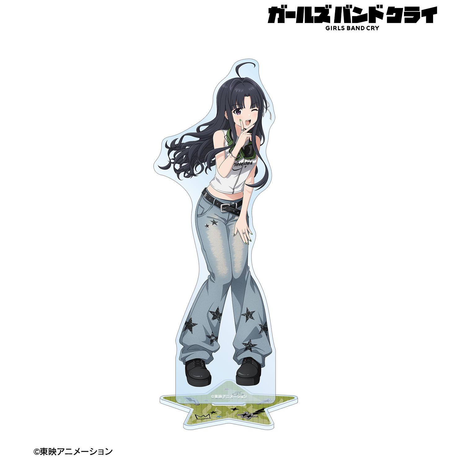 ガールズバンドクライ_描き下ろし 安和 すばる Y2Kファッションver. 特大アクリルスタンド