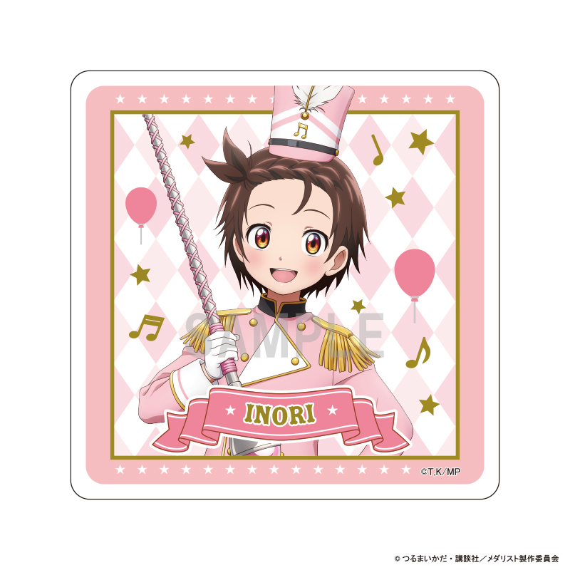 メダリスト_アクリルコースター 結束いのり マーチングバンドver