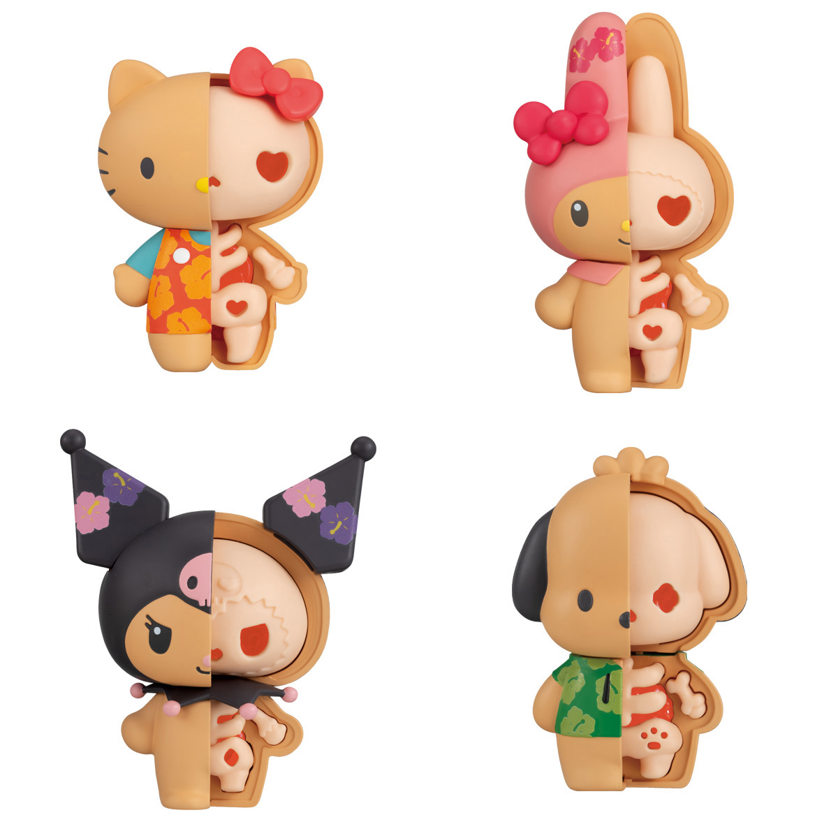 サンリオキャラクターズ_解体パズルFANTASY トロピカルチェリーMix【BOX／4個入り】