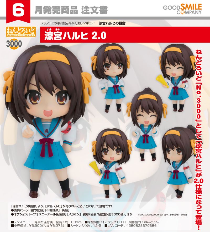 涼宮ハルヒの憂鬱_ねんどろいど 涼宮ハルヒ 2.0 | 「涼宮ハルヒ