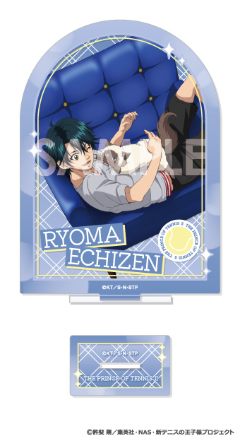 新テニスの王子様_アクリルスタンド-王子様達のリラックスタイム- 1 越前リョーマ