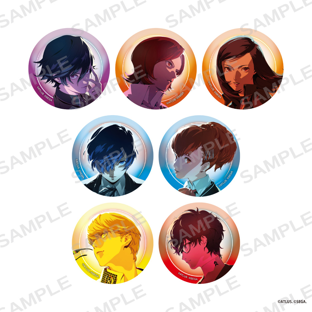 ペルソナシリーズ_P30th トレーディング缶バッジ 【コンプリートBOX／7個入り】