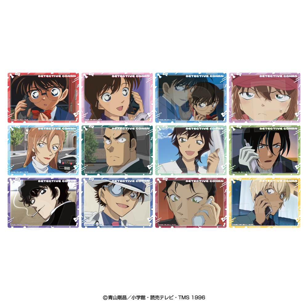 名探偵コナン_トレーディングビッグクリアカード（ストーリーカット）(BOX／12個入り)