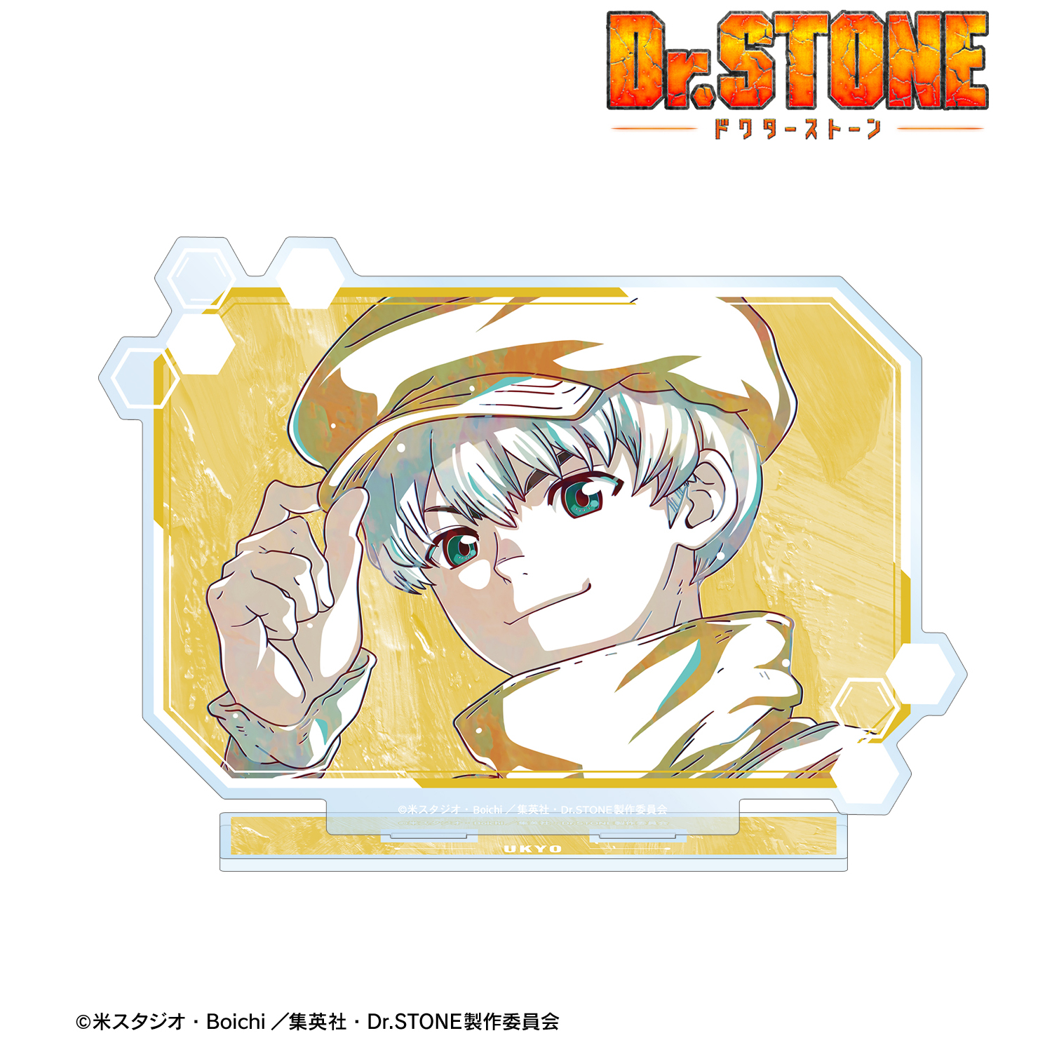 Dr.STONE_西園寺羽京 Ani-Art 第3弾 BIGアクリルスタンド