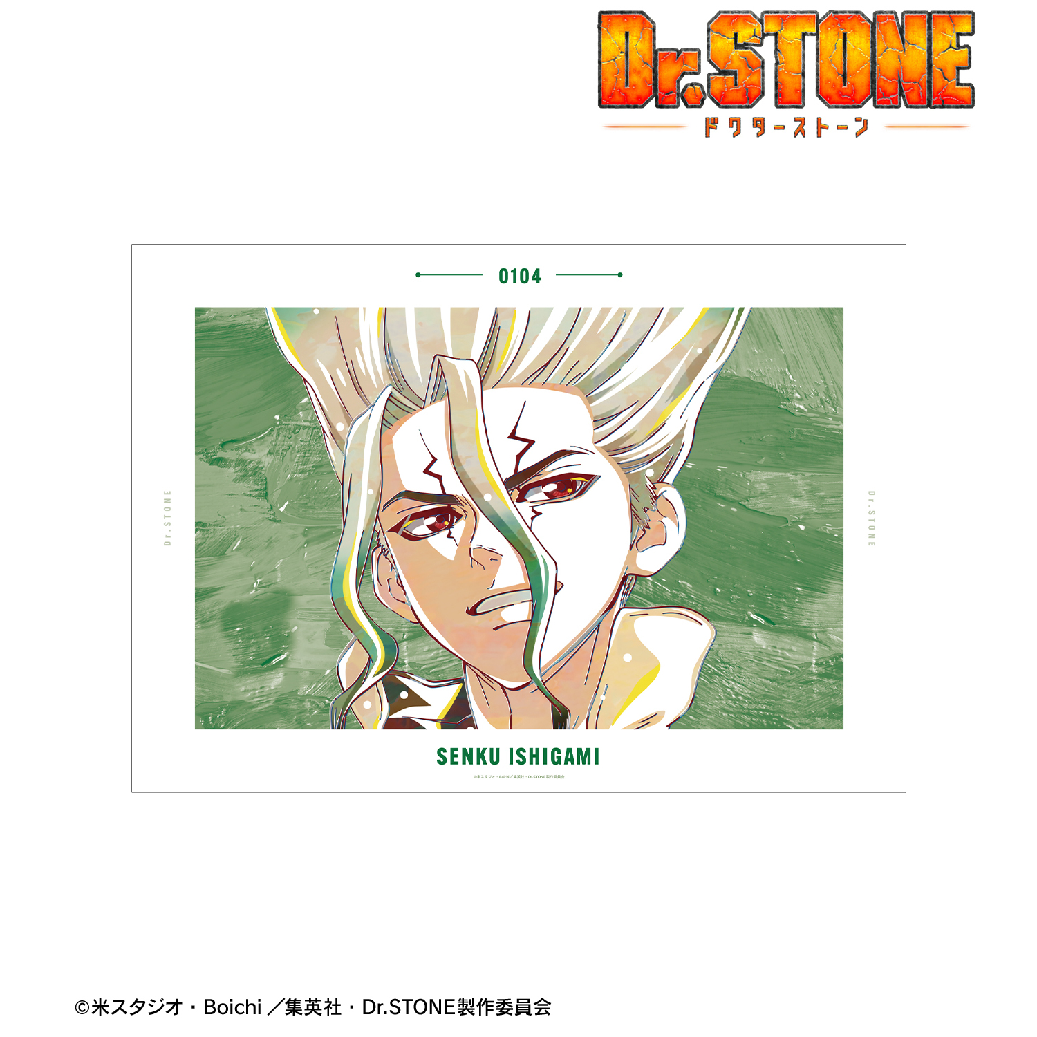 Dr.STONE_石神千空 Ani-Art 第3弾 A3マット加工ポスター