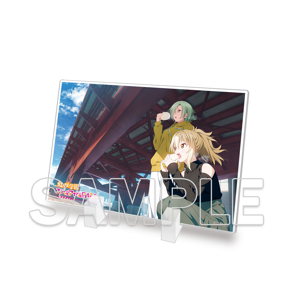 ラブライブ!虹ヶ咲学園スクールアイドル同好会_ミニアクリルプレート 愛&ミア
