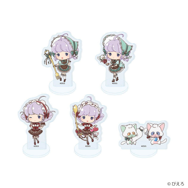 魔法の天使クリィミーマミ_アクリルぷちスタンド05/ドルチェver. コンプリートセット(全5種)(グラフアートイラスト)【コンプリートセット/5個入り】