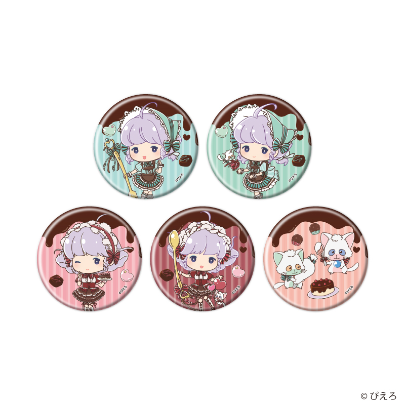 魔法の天使クリィミーマミ_缶バッジ13/ドルチェver. コンプリートセット(全5種)(グラフアートイラスト)【コンプリートセット/5個入り】