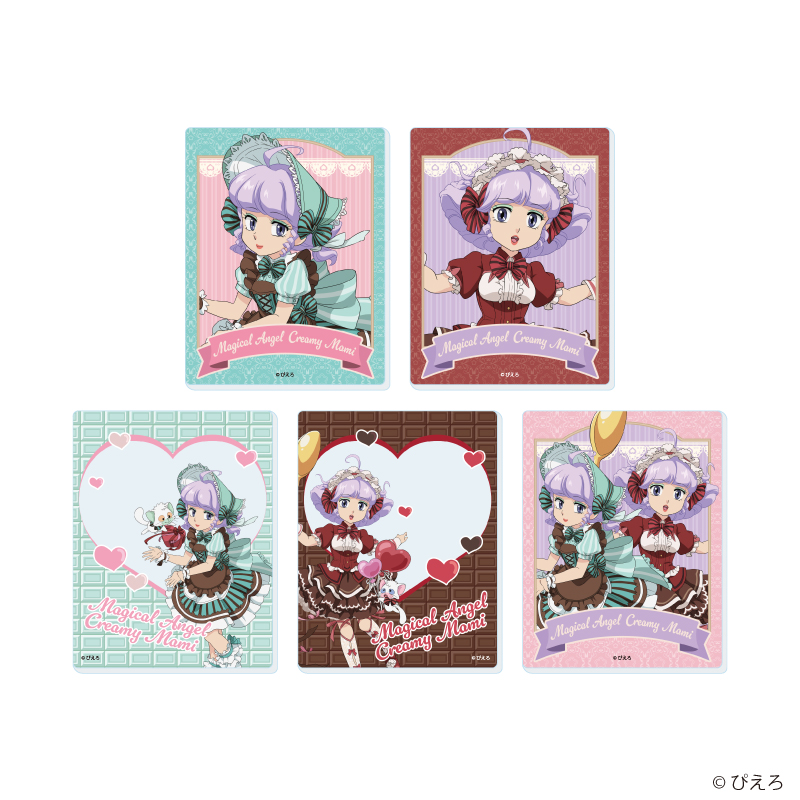 魔法の天使クリィミーマミ_アクリルカード05/ドルチェver. コンプリートセット(全5種)(描き下ろしイラスト)【コンプリートセット/5個入り】