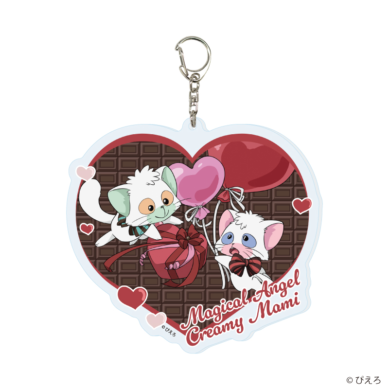 魔法の天使クリィミーマミ_デカアクリルキーホルダー02/ネガ＆ポジ ドルチェver.(描き下ろしイラスト)