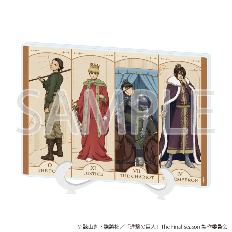 進撃の巨人 The Final Season_(A5サイズ)_アクリルアートボード06/タロットver.(描き下ろしイラスト)