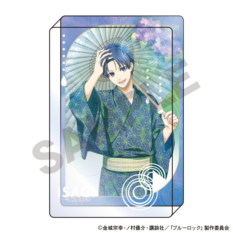 ブルーロック_アクリルブロック　潔世一　五月雨　ニュアンスカラー