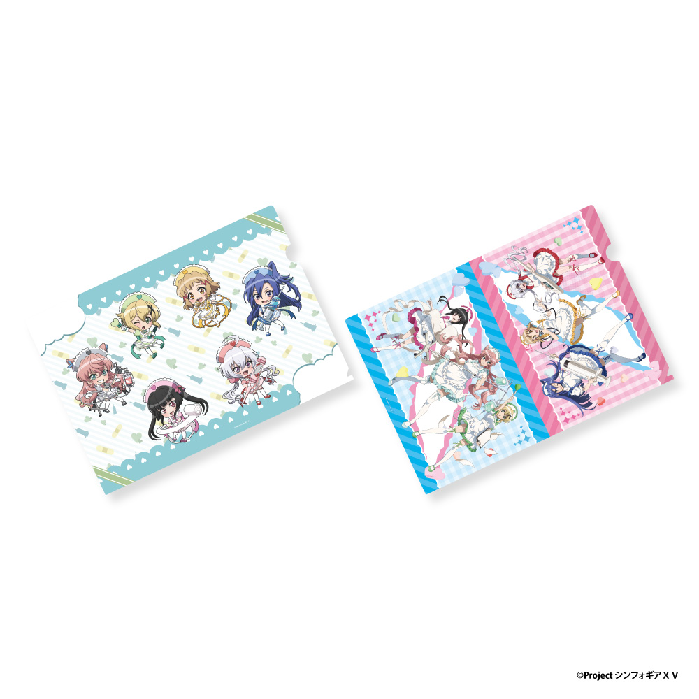 戦姫絶唱シンフォギアＸＶ_A4クリアファイル2枚入り