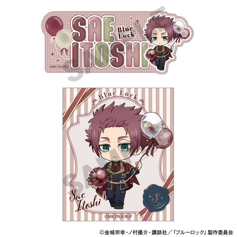 ブルーロック_ステッカーセット　糸師冴　バルーンミニキャラ