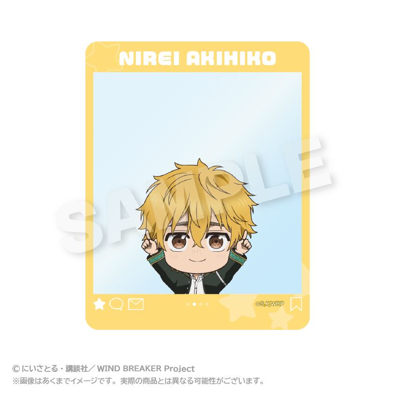WIND BREAKER_SNS風アクリルカード ぽいんつver. 楡井 秋彦