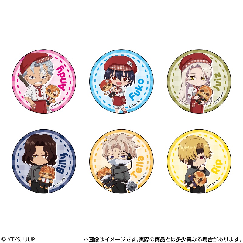 アンデッドアンラック_トレーディング缶バッジ 【BOX／6個入り】 | j