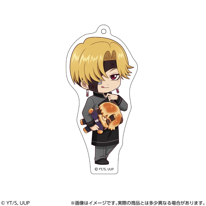 アンデッドアンラック_アクリルキーホルダー リップ