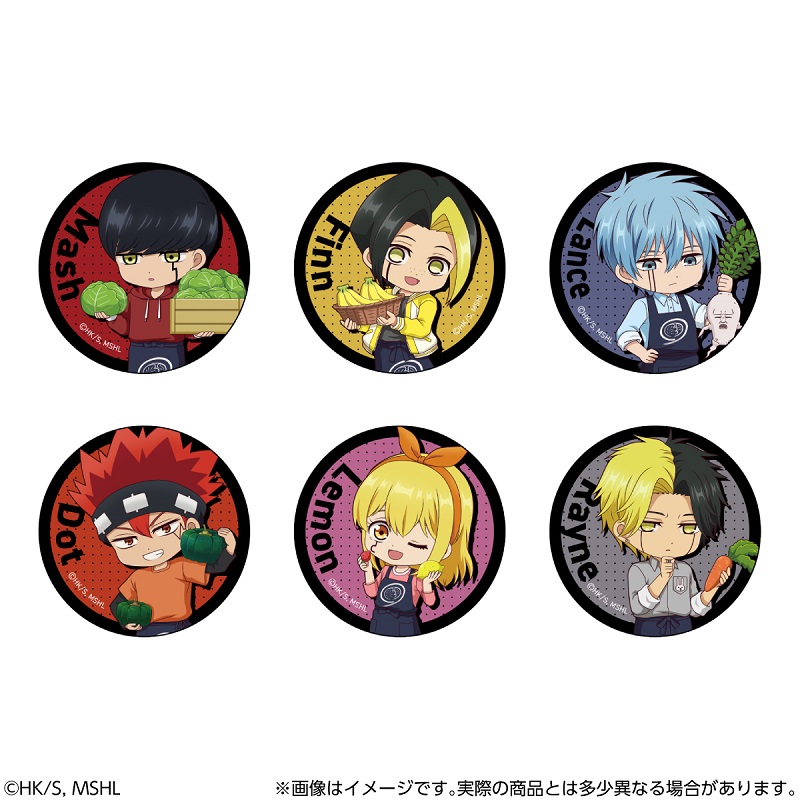 マッシュル-MASHLE-_トレーディング缶バッジ 【BOX／6個入り】 | j