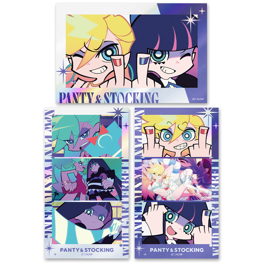 New PANTY & STOCKING with GARTERBELT_サムネイルキラステッカーセット パンティ&ストッキング