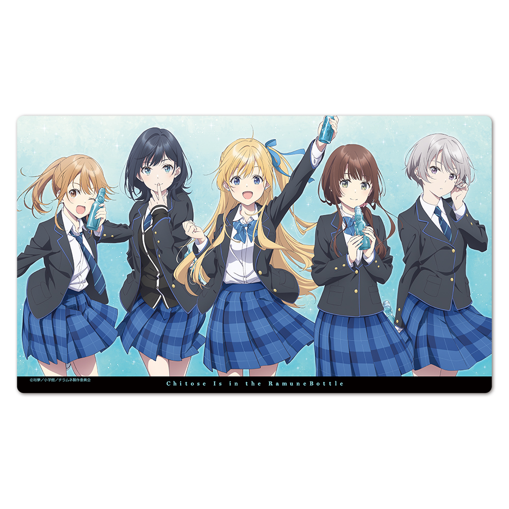 千歳くんはラムネ瓶のなか_キャラクターラバーマット 夕湖＆優空＆悠月＆陽＆明日風