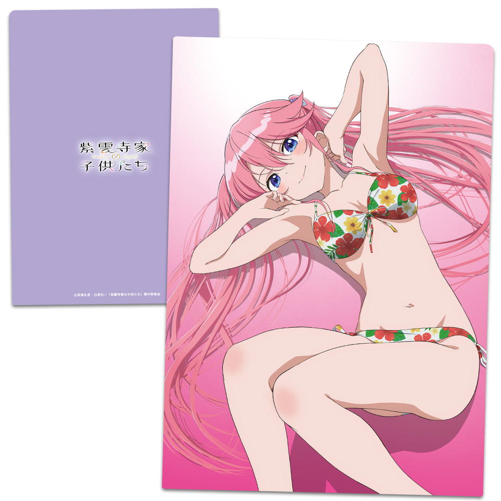 紫雲寺家の子供たち_クリアファイル 紫雲寺謳華