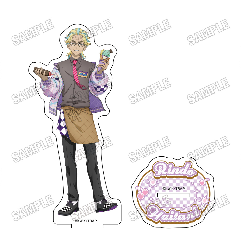 東京リベンジャーズ_描き下ろしBIGアクリルスタンド【スイーツダイナーver.】6灰谷 竜胆