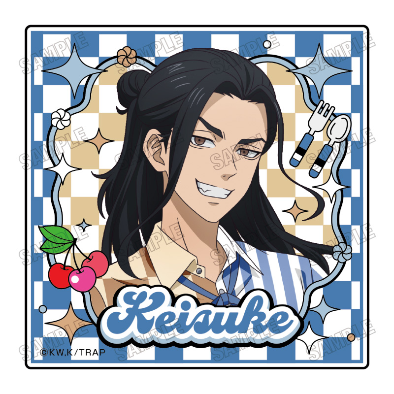 東京リベンジャーズ_描き下ろしアクリルコースター【スイーツダイナーver.】3場地 圭介