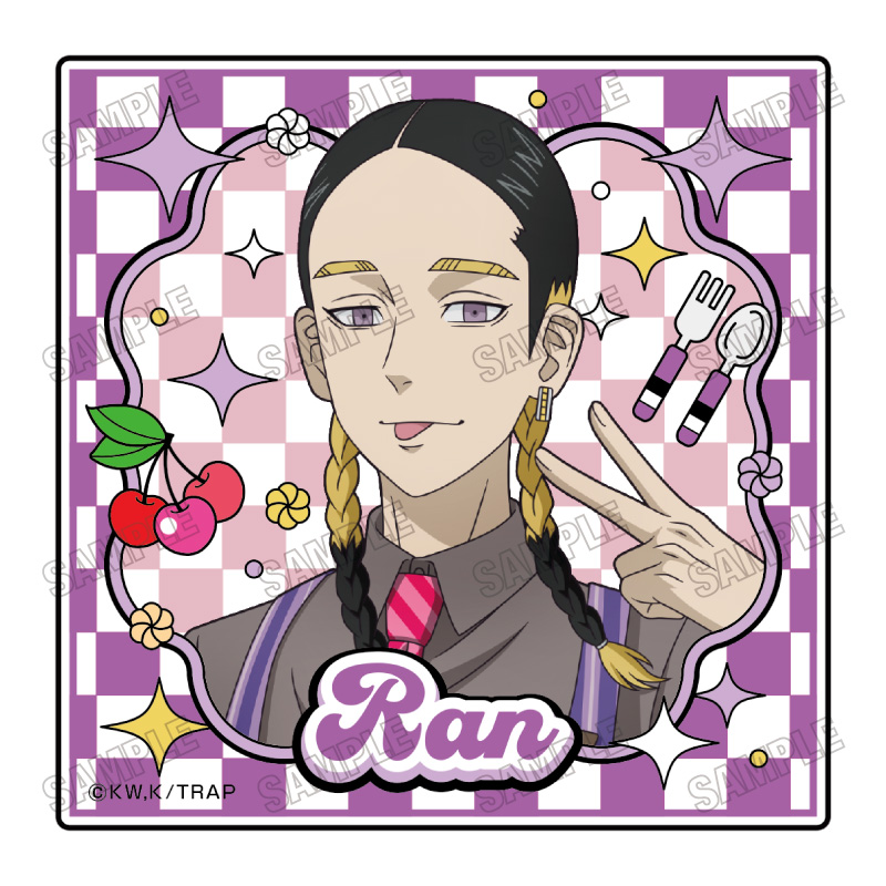 東京リベンジャーズ_描き下ろしアクリルコースター【スイーツダイナーver.】5灰谷 蘭