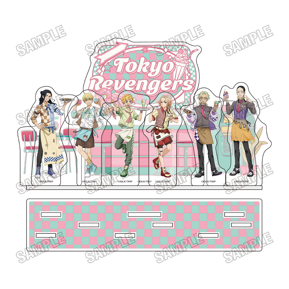 東京リベンジャーズ_描き下ろしアクリルジオラマ【スイーツダイナーver.】