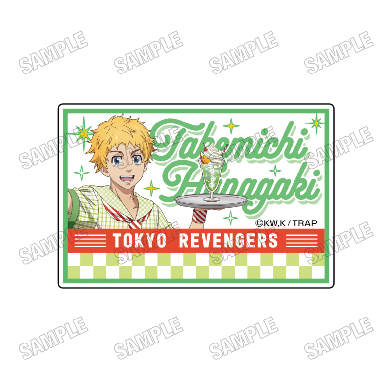 東京リベンジャーズ_描き下ろしアクリルネームバッジ【スイーツダイナーver.】1花垣 武道