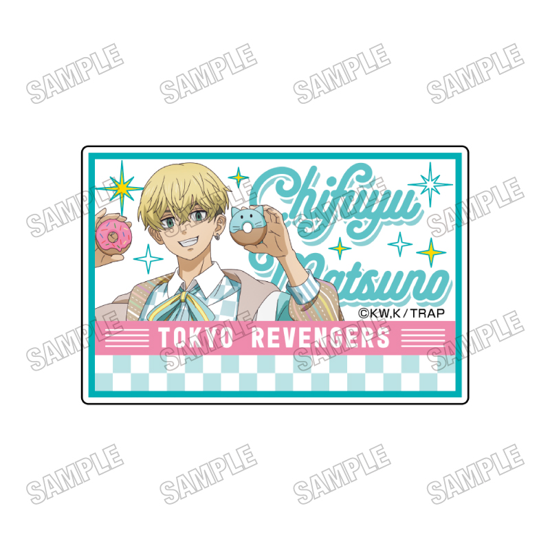 東京リベンジャーズ_描き下ろしアクリルネームバッジ【スイーツダイナーver.】4松野 千冬