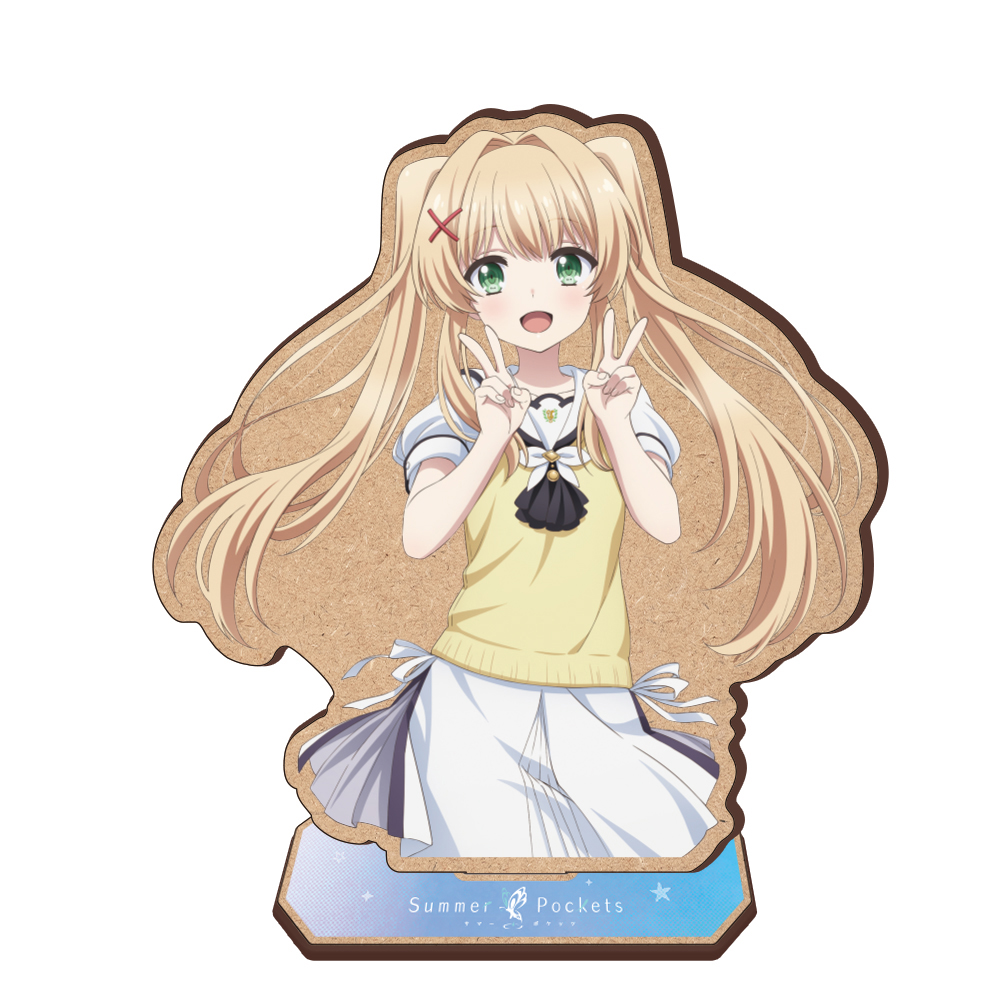 Summer Pockets_木製キャラスタンド 紬ヴェンダース