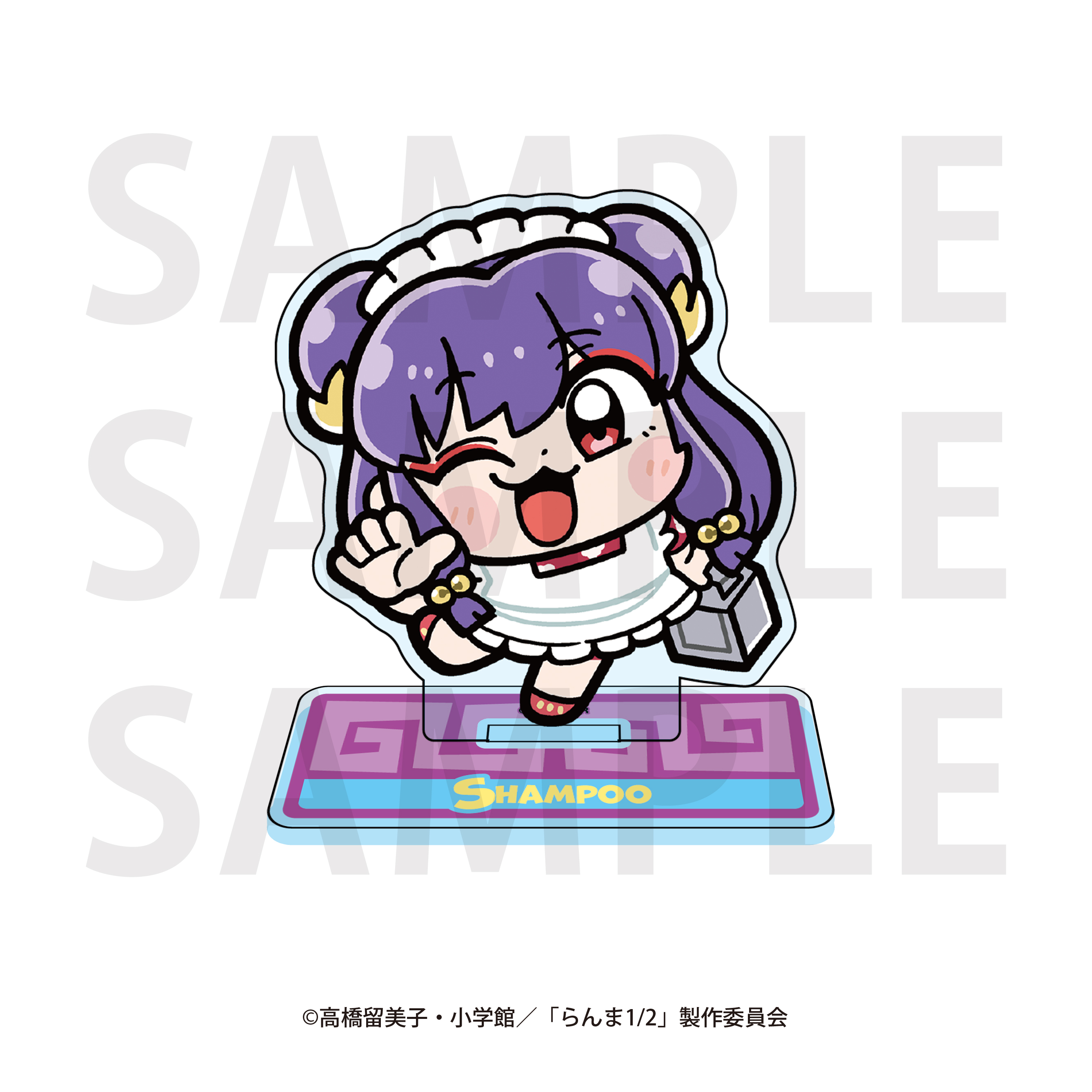 らんま1/2×大川ぶくぶ_アクリルスタンド シャンプー