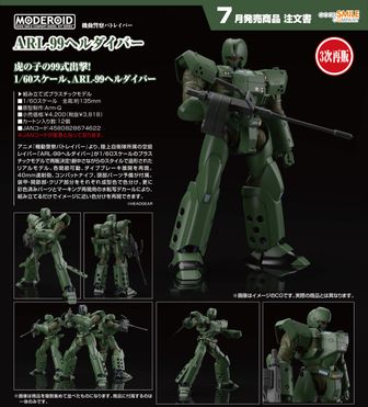 機動警察パトレイバー_MODEROID AV-98イングラム&ブルドッグセット