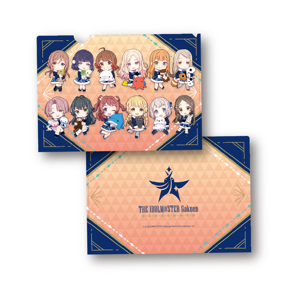 学園アイドルマスター_クリアファイル_ミニキャラ集合 初星パラダイスver.